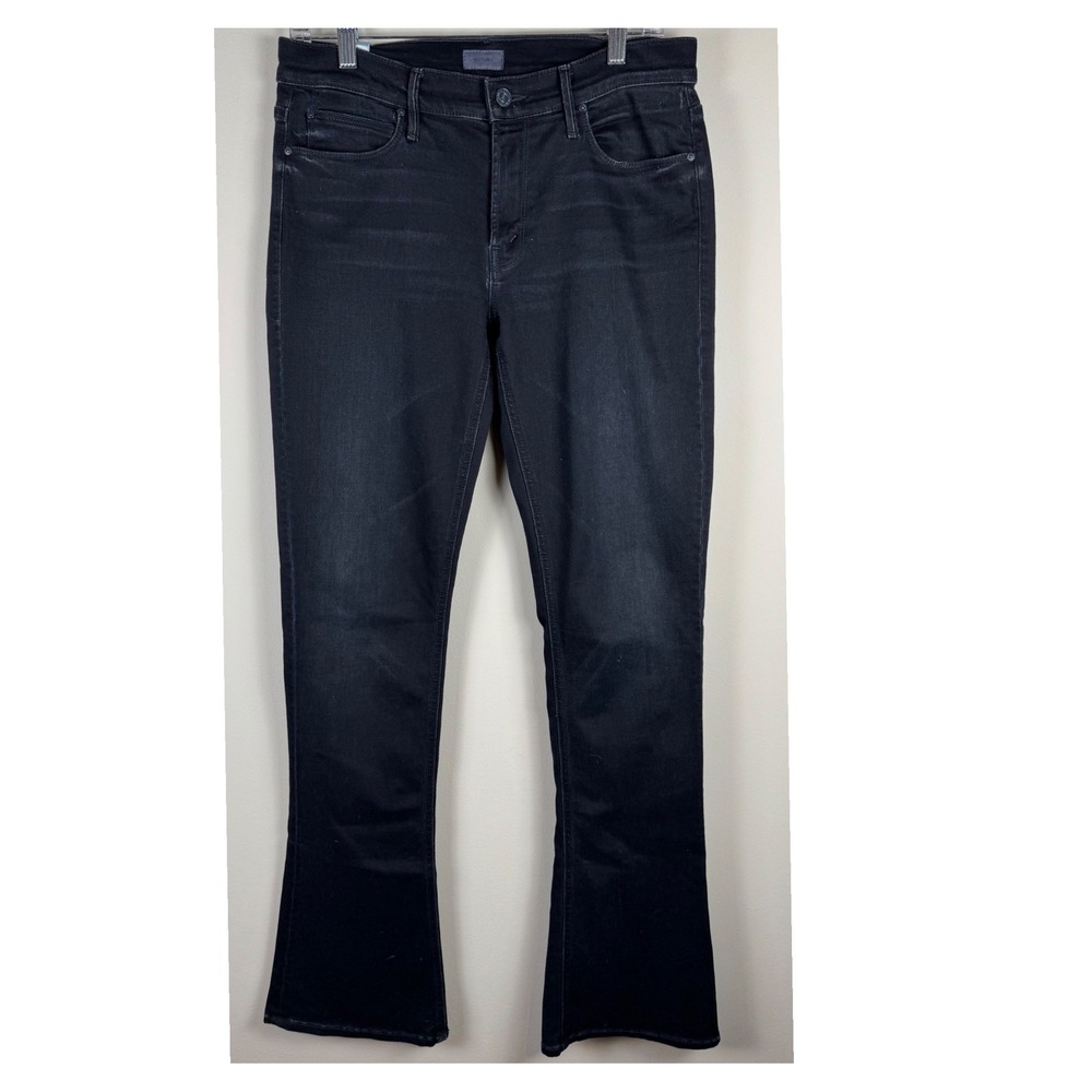Mother The Runaway Flare Jeans Slightly Sinful Black‎ Size 30